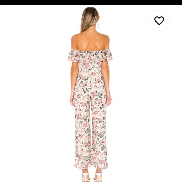 NWT - Tularosa Waverly Jumpsuit in Ivory Floral - Picture 4 of 6
